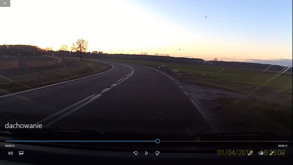 Całe zdarzenie zarejestrował jeden z naszych czytelników, foto: materiał nadesłany
