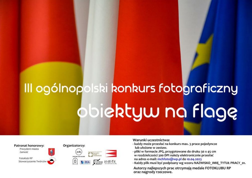 Plakat, materiał nadesłany