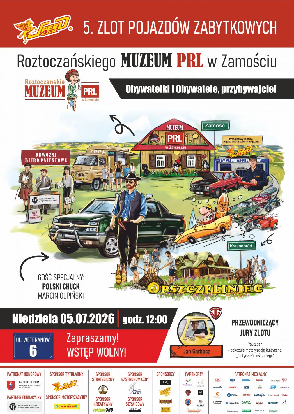 Plakat, materiał nadesłany