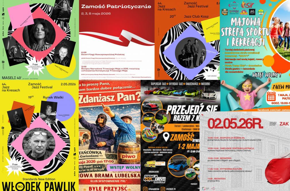Plakat, materiał nadesłany