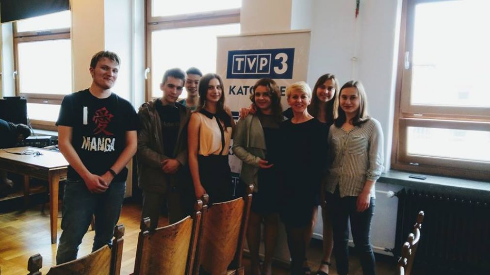 Redakcja "u.p.S.!" w oczekiwaniu na wyniki Ogólnopolskiego Konkursu Dziennikarskiego "Nasza Gazeta", foto: materiał nadesłany