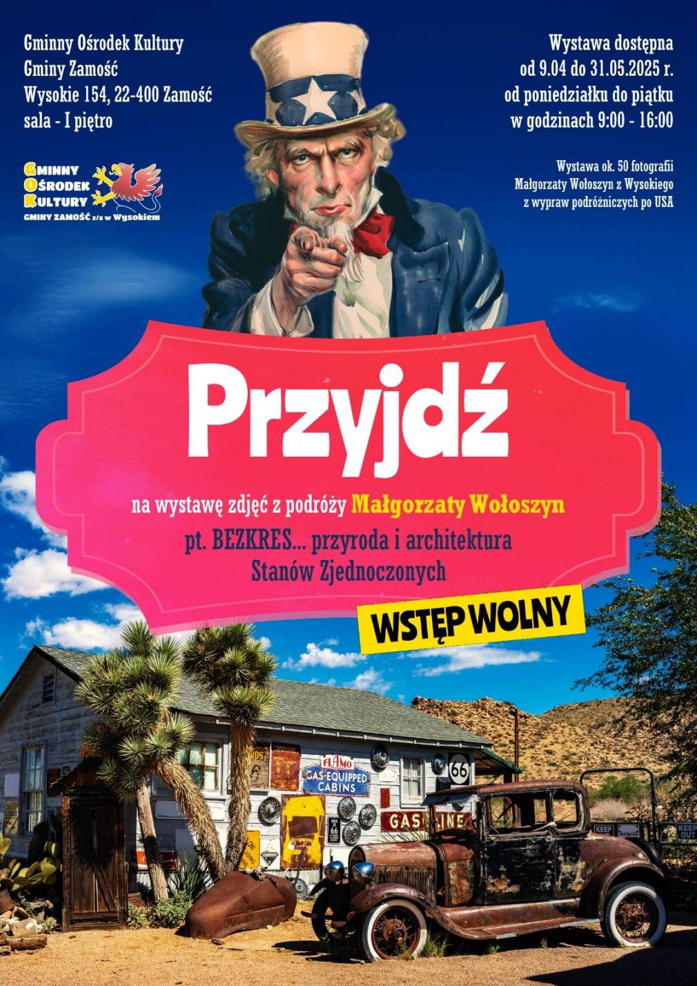 Plakat, materiał nadesłany
