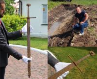 Miecz odkryto podczas prac w gminie Mircze, foto: www.muzeum-hrubieszow.com.pl