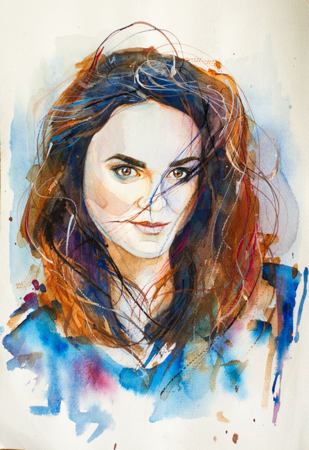 Marta Pleskaczyńska, autoportret