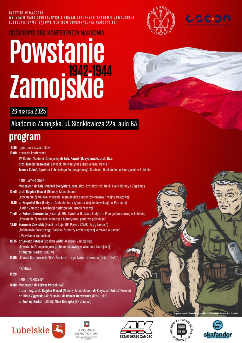 Plakat, materiał nadesłany