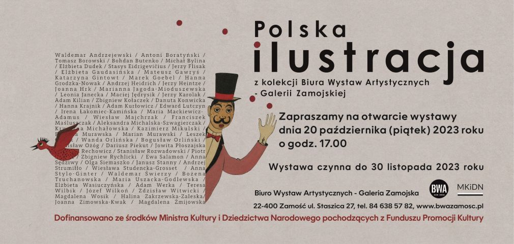 Plakat, materiał nadesłany