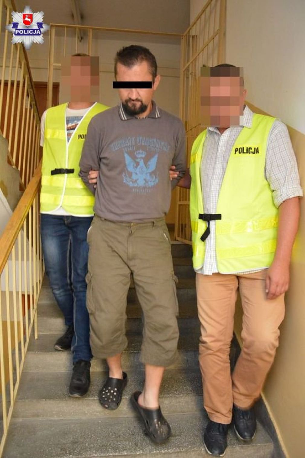 Mężczyzna już usłyszał zarzuty, foto: Policja