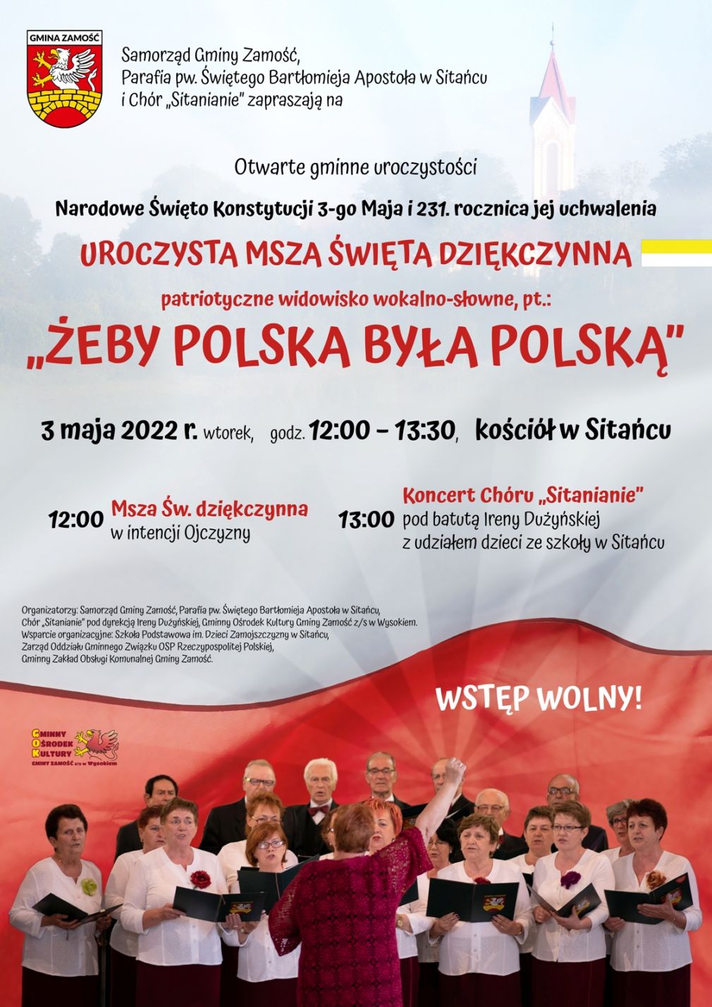 Plakat, materiał nadesłany