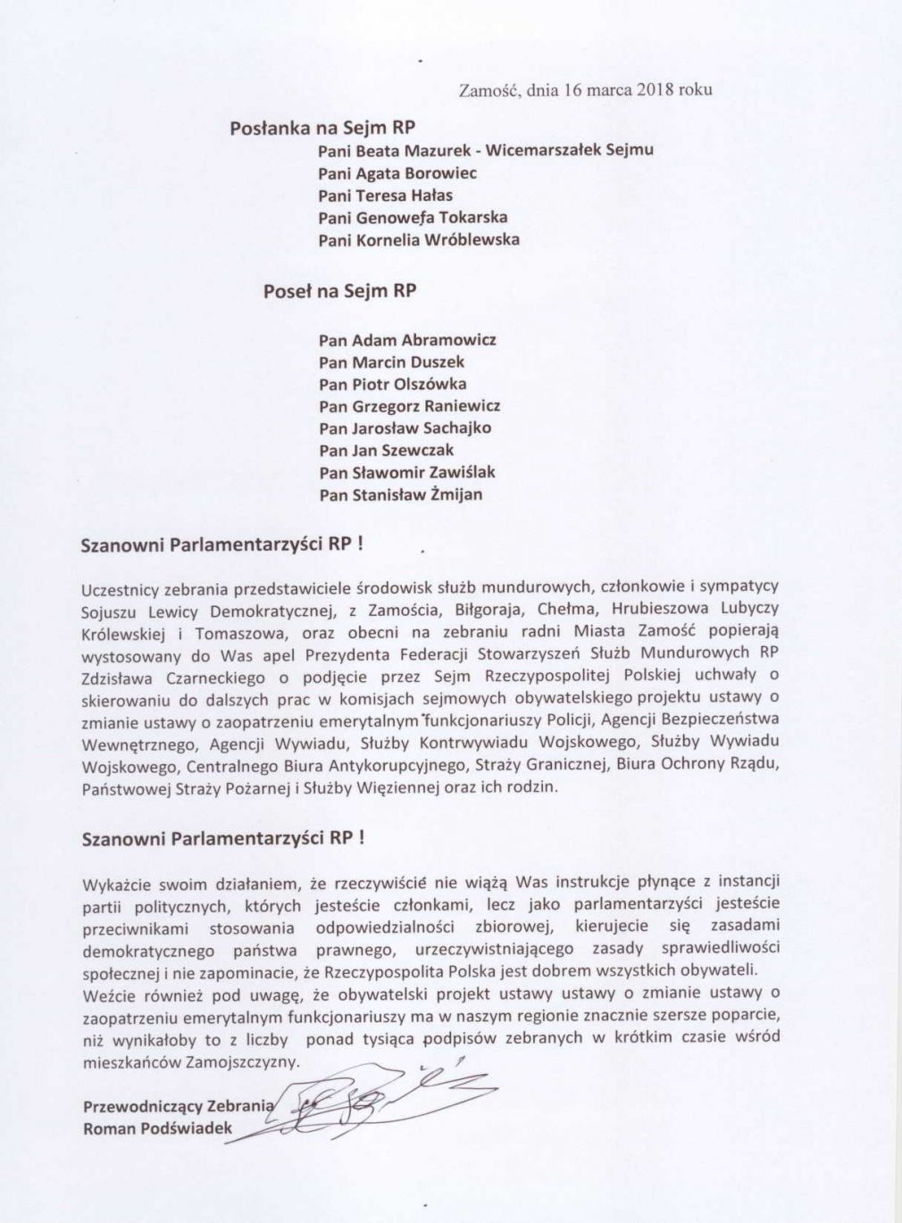 Apel, foto: materiał nadesłany