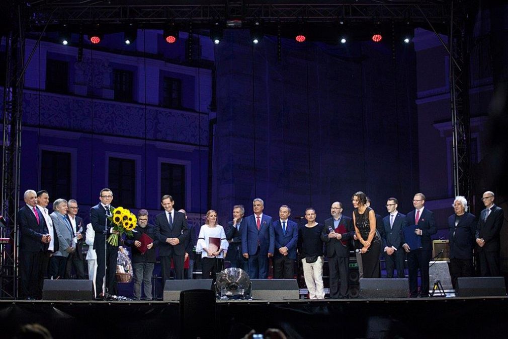Laureaci konkursu 5. ZFF "Spotkania z historią", fot. Jan Cios, materiał nadesłany
