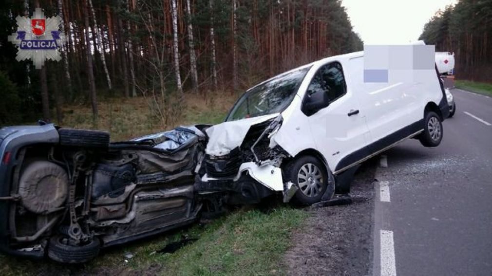 Na trasie Biłgoraj - Wola Duża zderzyły się trzy auta, foto: Policja