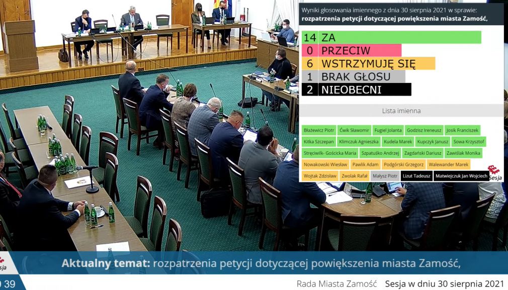 źródło: transmisja obrad Esesja