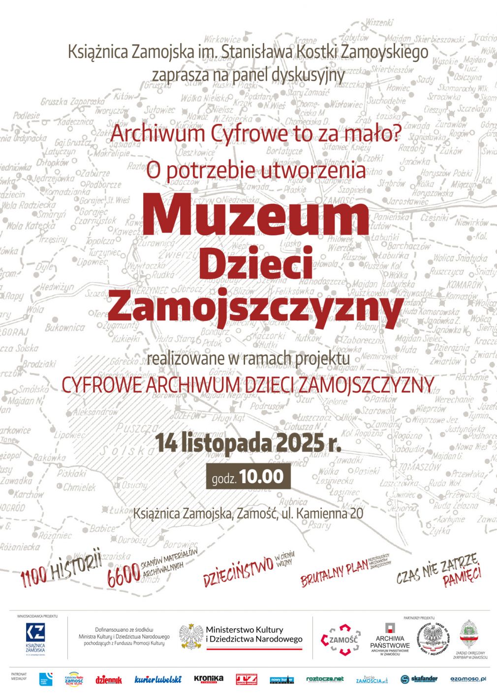 Plakat, materiał nadesłany