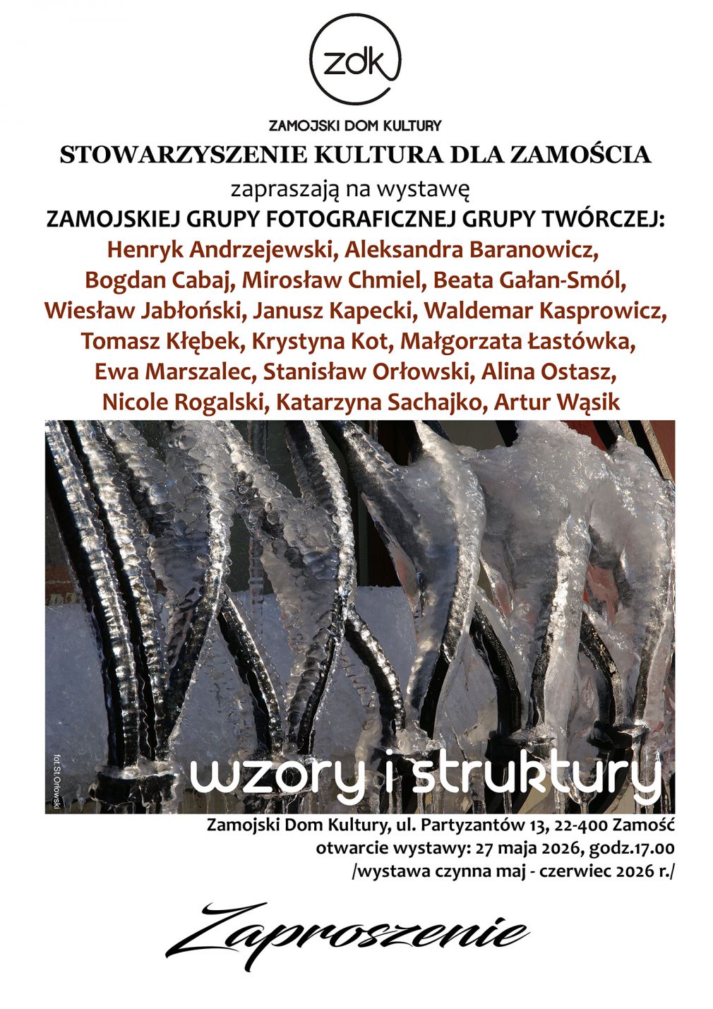 Plakat: materiał nadesłany