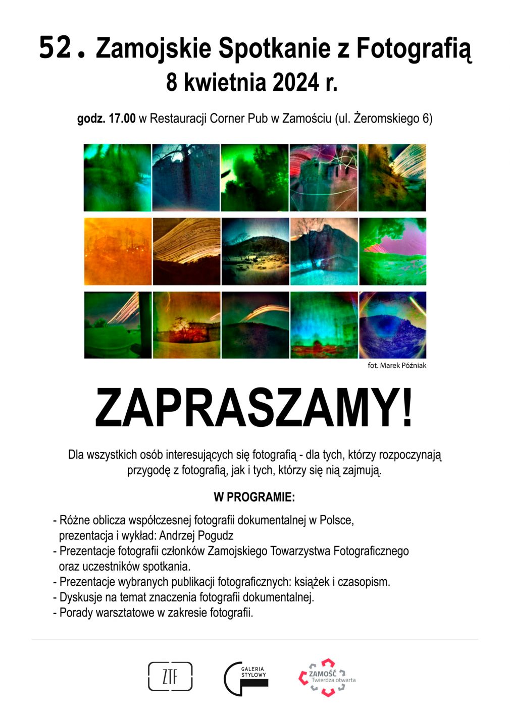 Plakat, materiał nadesłany