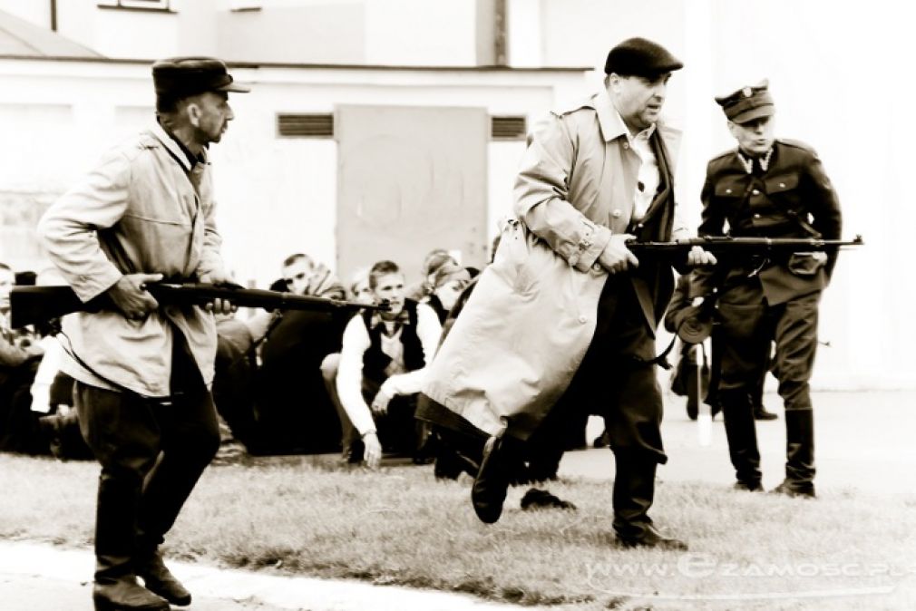 Inscenizacja historyczna, która odbyła się w 2010 roku, fot. Szymon Łyciuk (archiwum)