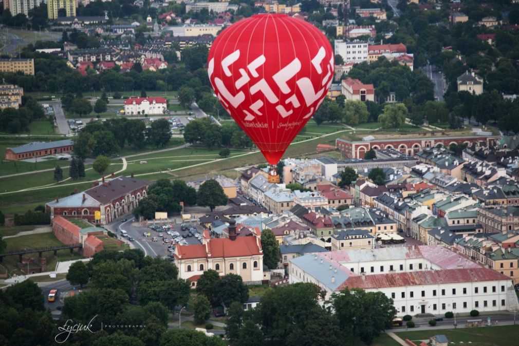 "Balony nad Twierdzą" to cześć obchodów 25 lecia wpisania Zamościa na listę UNESCO, fot. Szymon Łyciuk (archiwum)