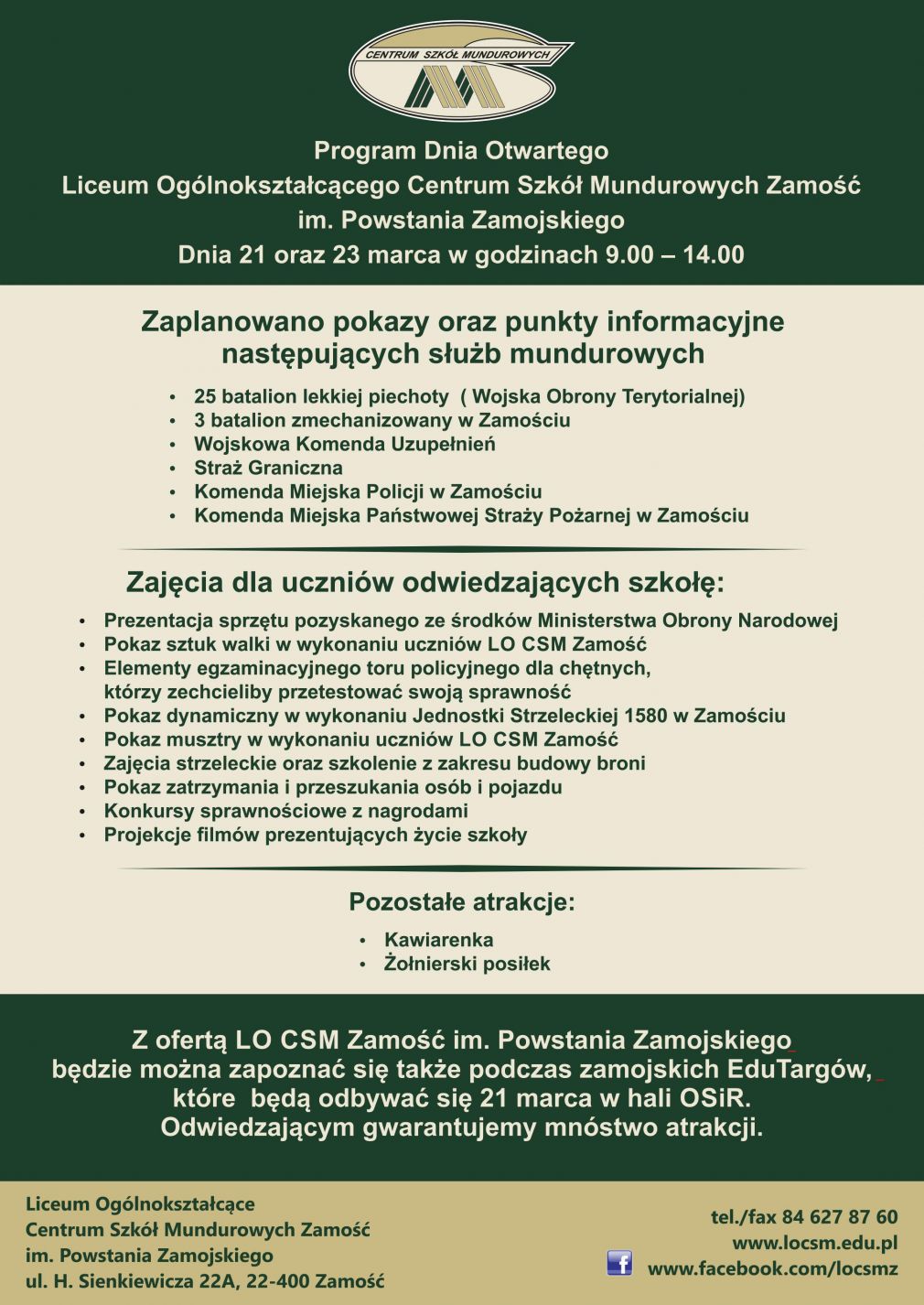 Plakat, foto: materiał nadesłany
