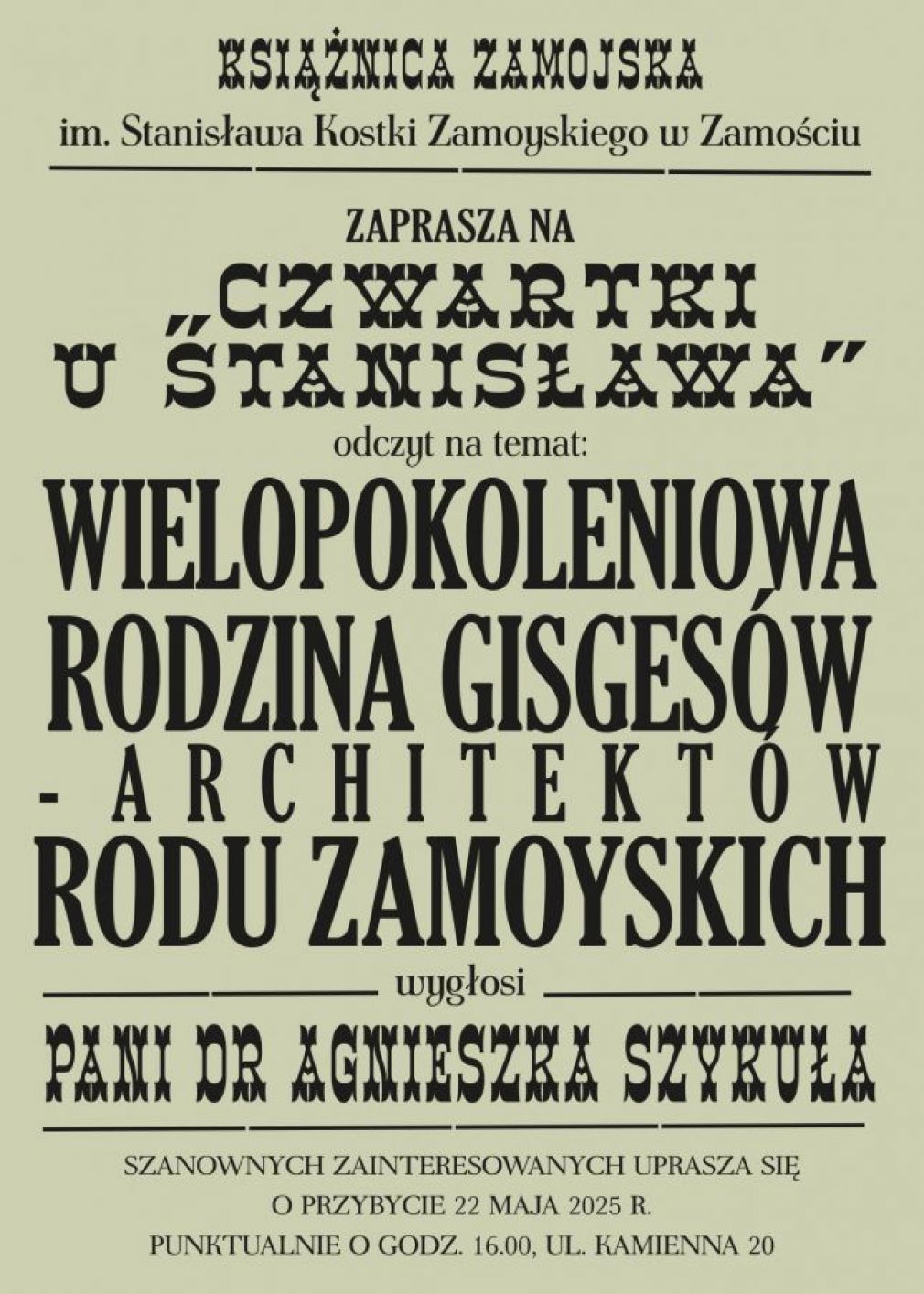 Plakat, materiał nadesłany