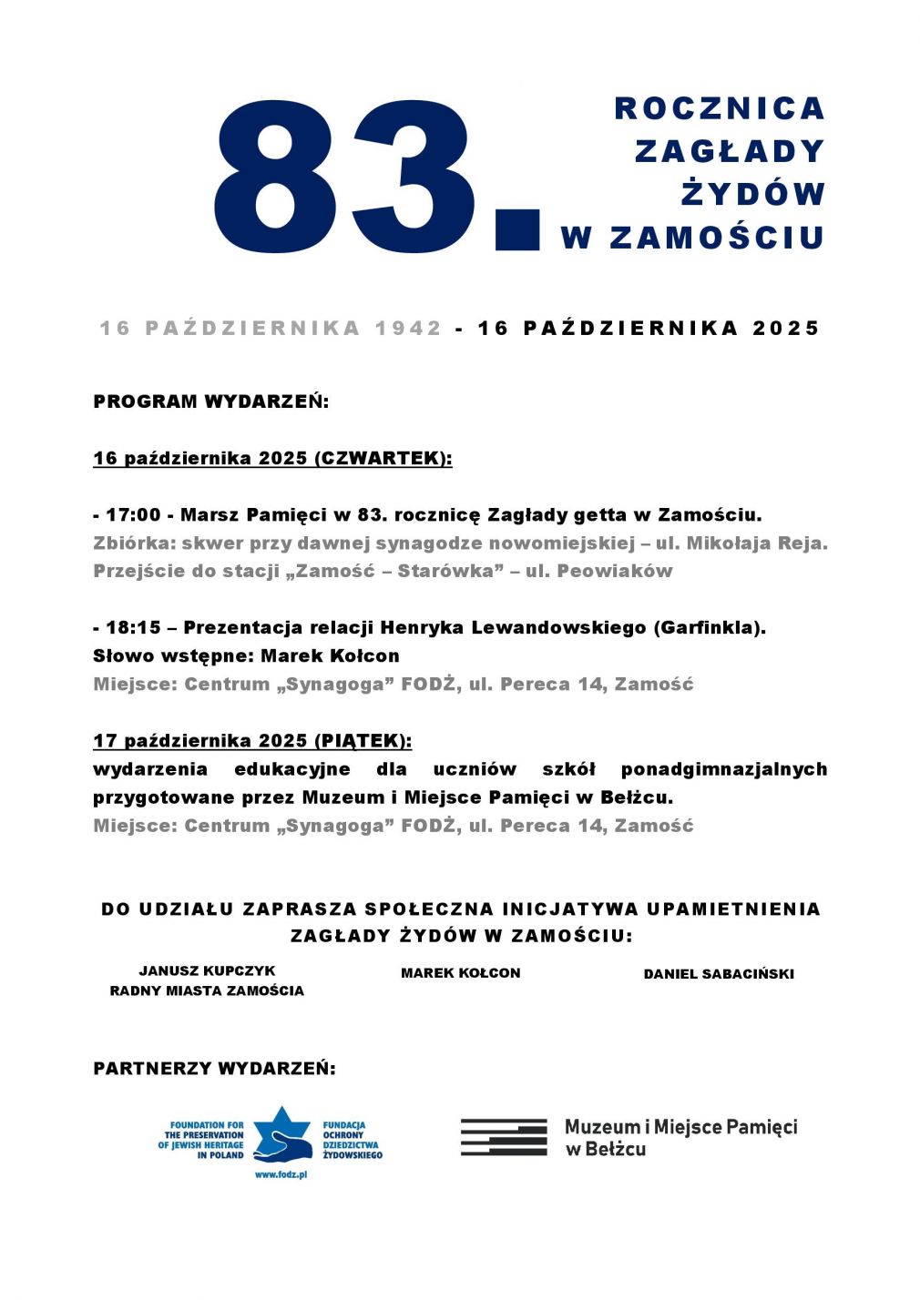 Plakat, materiał nadesłany