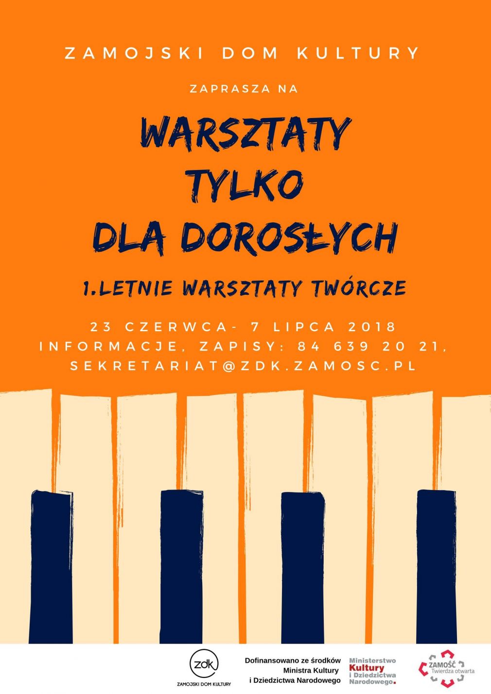 Plakat, foto: materiał nadesłany