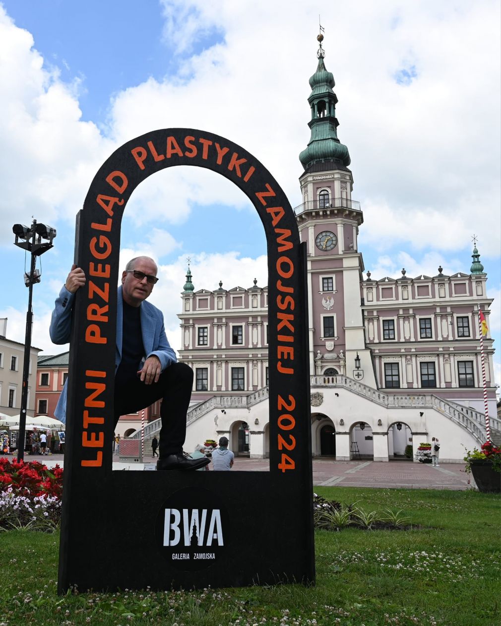 Jerzy Tyburski, dyrektor BWA Galerii Zamojskiej, fot. Janusz Zimon