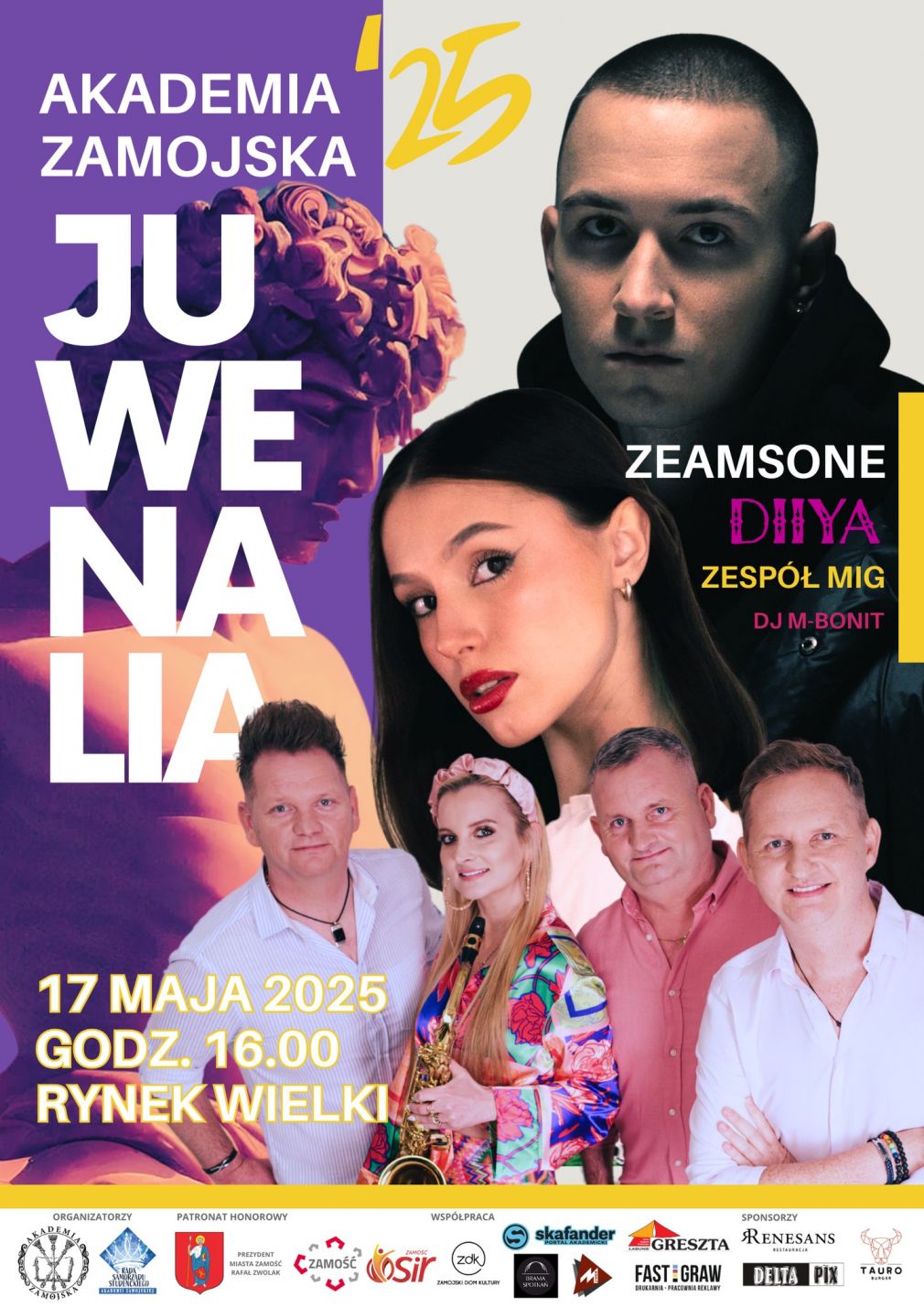 Plakat, materiał nadesłany