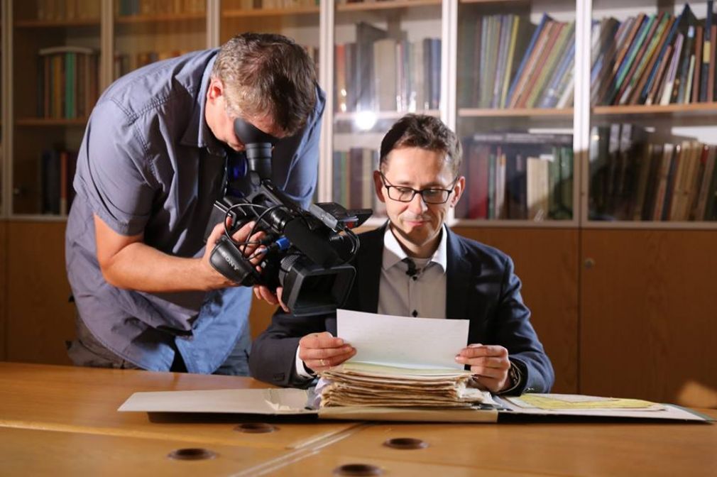 Zakończono zdjęcia do filmu o Leśmianie, foto: Tadeusz Sosnowski, materiał nadesłany.