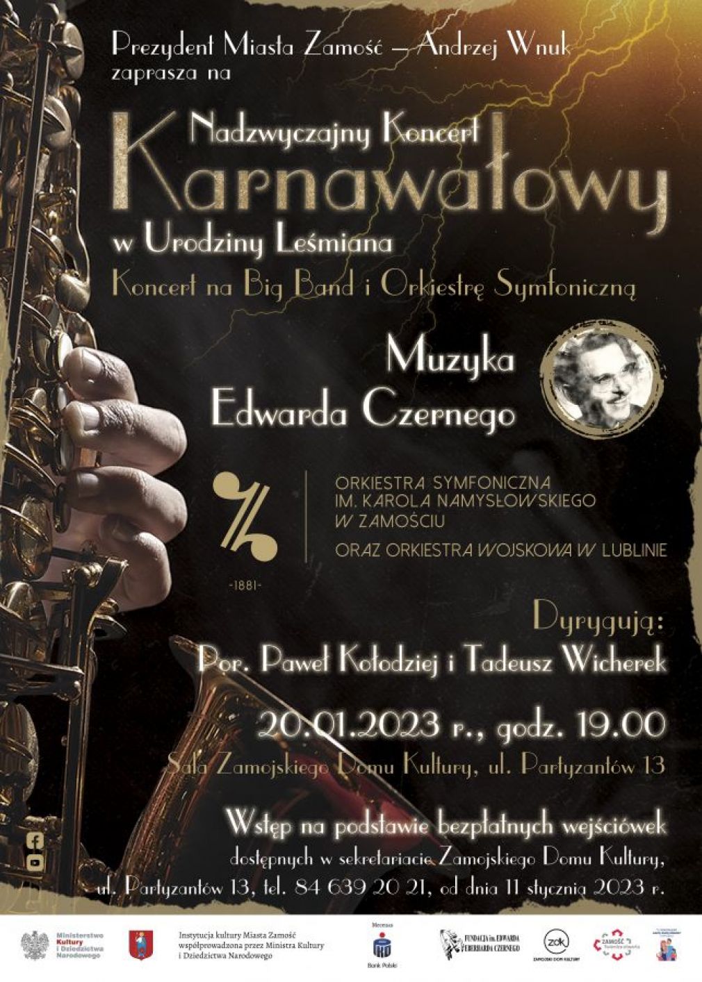 Plakat, materiał nadesłany
