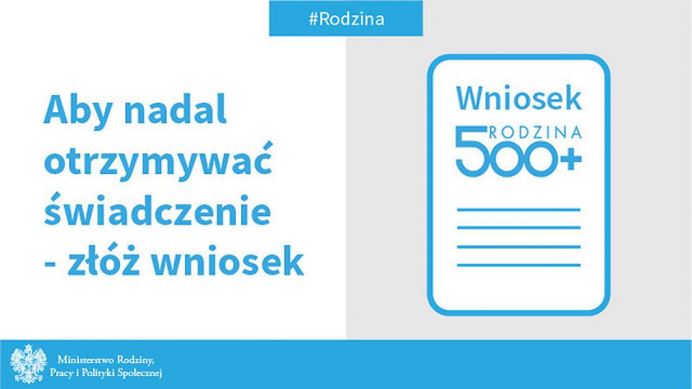 Złóż nowy wniosek o świadczenie 500+, źródło: http://www.mpips.gov.pl