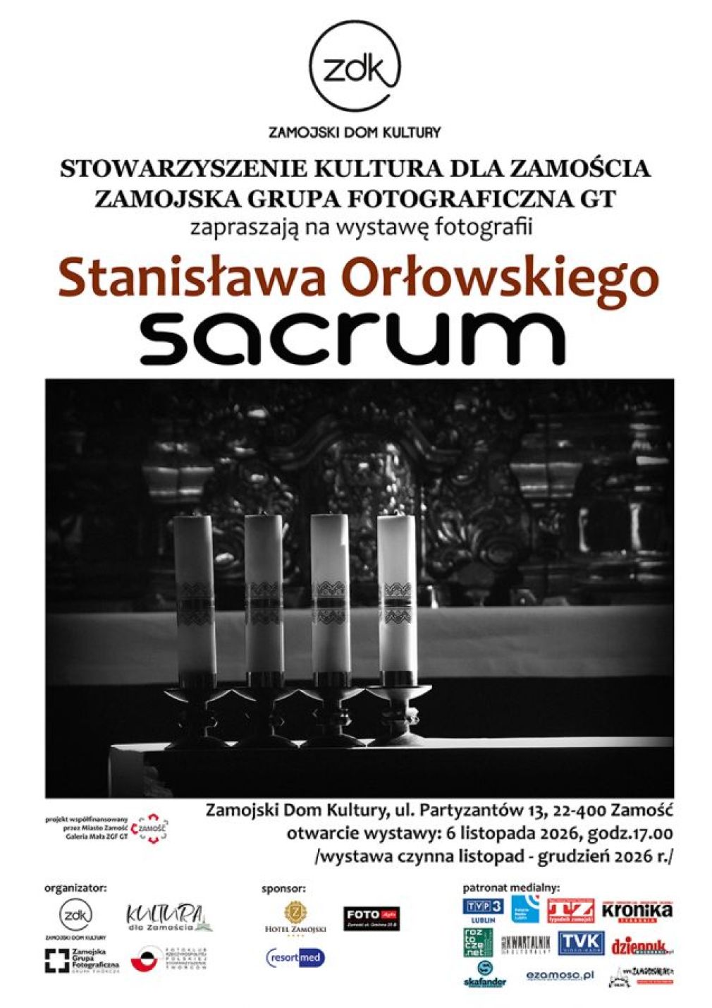 Plakat, materiał nadesłany