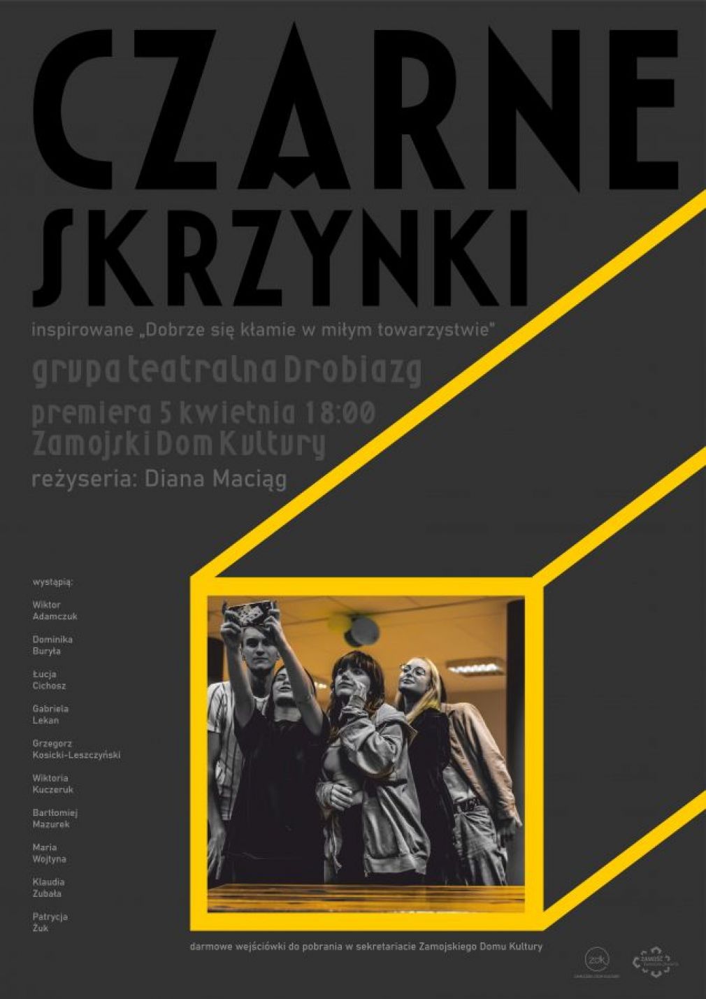 Plakat, materiał nadesłany