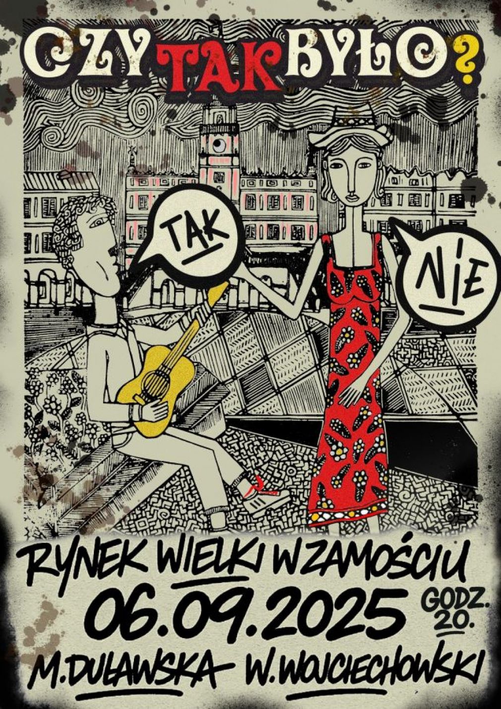 Plakat, materiał nadesłany