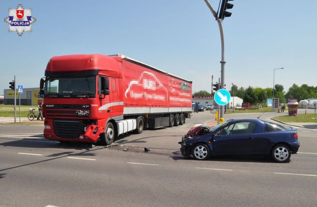 Do wypadku doszło dzisiaj rano kilkanaście minut po godzinie 7:00, foto: Policja