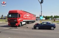 Do wypadku doszło dzisiaj rano kilkanaście minut po godzinie 7:00, foto: Policja