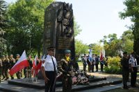 Zamość upamiętnił 73. rocznicę wybuchu Powstania Warszawskiego, foto: materiał redakcyjny