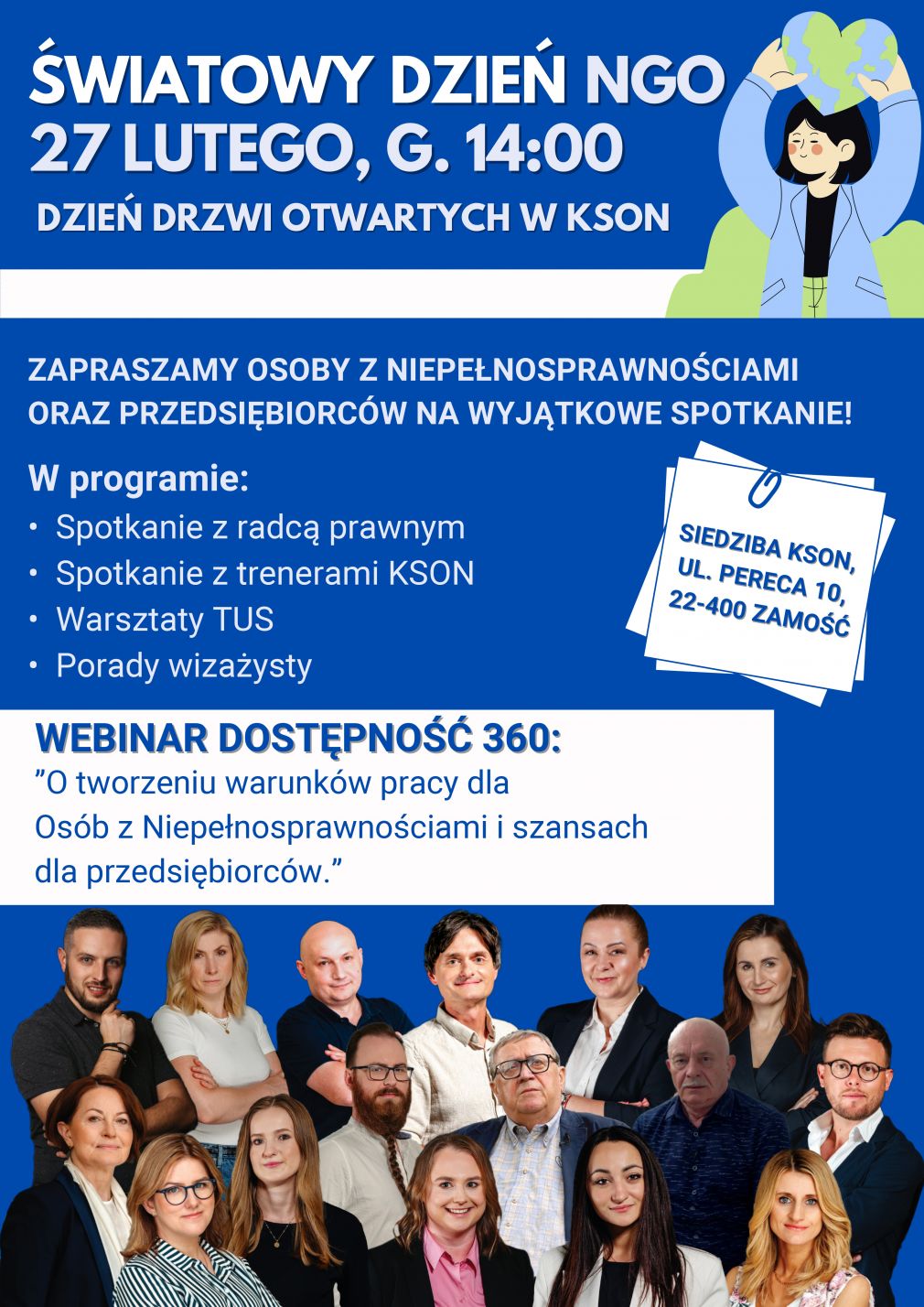 Plakat, materiał nadesłany