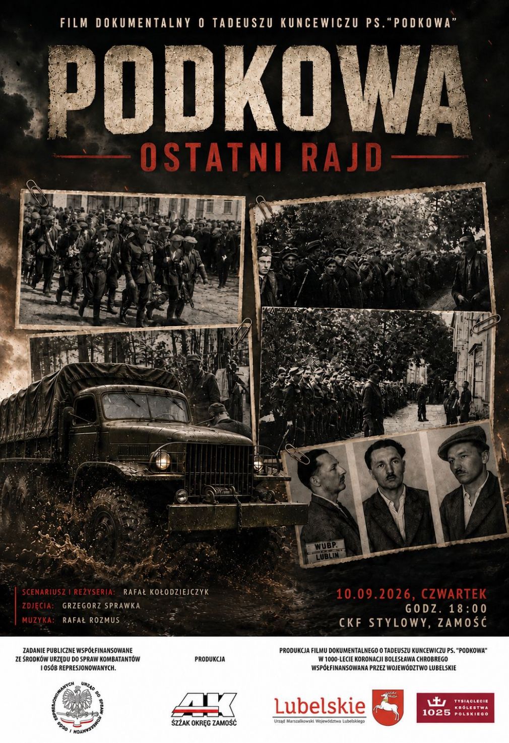 Plakat, materiał nadesłany